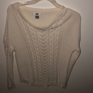 a white/cream sweater!